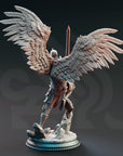 Angelic Warriors, Angels of Syelden - 3d Printed Miniature Sculpted by DM Stash