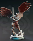 Angelic Warriors, Angels of Syelden - 3d Printed Miniature Sculpted by DM Stash