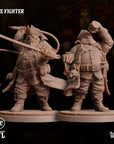 Ogre Fighter - 3d Printed Miniature by Arcane Minis