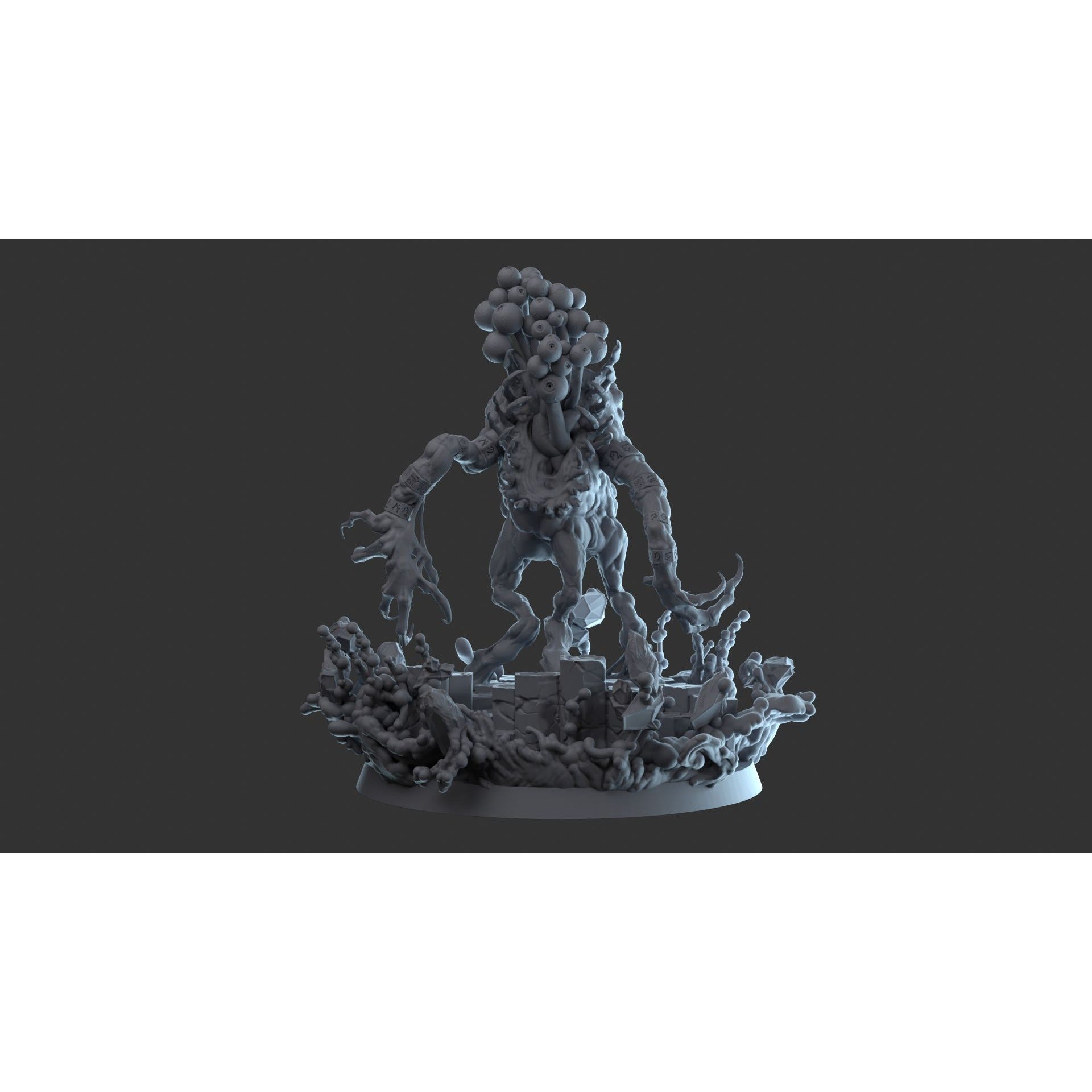 Aberrant Observer - 3d Printed Darkheim Miniature by Rocket Pig Games