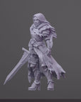 Lydia the Lioness - Order of the Iron Lily - 3d Printed Miniature Sculpted by RN Estudio