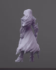 Lydia the Lioness - Order of the Iron Lily - 3d Printed Miniature Sculpted by RN Estudio