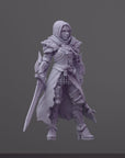 Lydia the Lioness - Order of the Iron Lily - 3d Printed Miniature Sculpted by RN Estudio