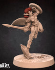 Pixie Paladin - Pixies - 3d Printed Miniature sculpted by Bite the Bullet
