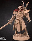 Vampire Necromancer - Vampires - 3d Printed Miniature sculpted by Bite the Bullet