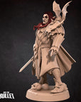 Vampire Necromancer - Vampires - 3d Printed Miniature sculpted by Bite the Bullet