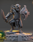 Zurtik Hookclaw - The Bonebranch Tribe (Goblins) - 3d Printed Miniature sculpted by Daybreak Miniatures