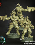 Grol Raiders - 3d Printed Miniature by Crippled God Foundry