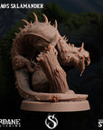 Ranaos Salamander - Dino Domination - 3d Printed Miniature Sculpted by Sordane Publishing