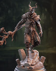 Garyck of Cinta Mar, Infernal Forest Guardian - 3d Printed Miniature Sculpted by DM Stash