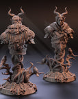 Garyck of Cinta Mar, Infernal Forest Guardian - 3d Printed Miniature Sculpted by DM Stash