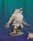 Dire Wolf Bandits - Brambleheart - 3d Printed Miniature sculpted by Kraken Games Lab