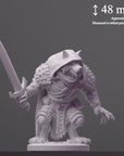 Dire Wolf Bandits - Brambleheart - 3d Printed Miniature sculpted by Kraken Games Lab
