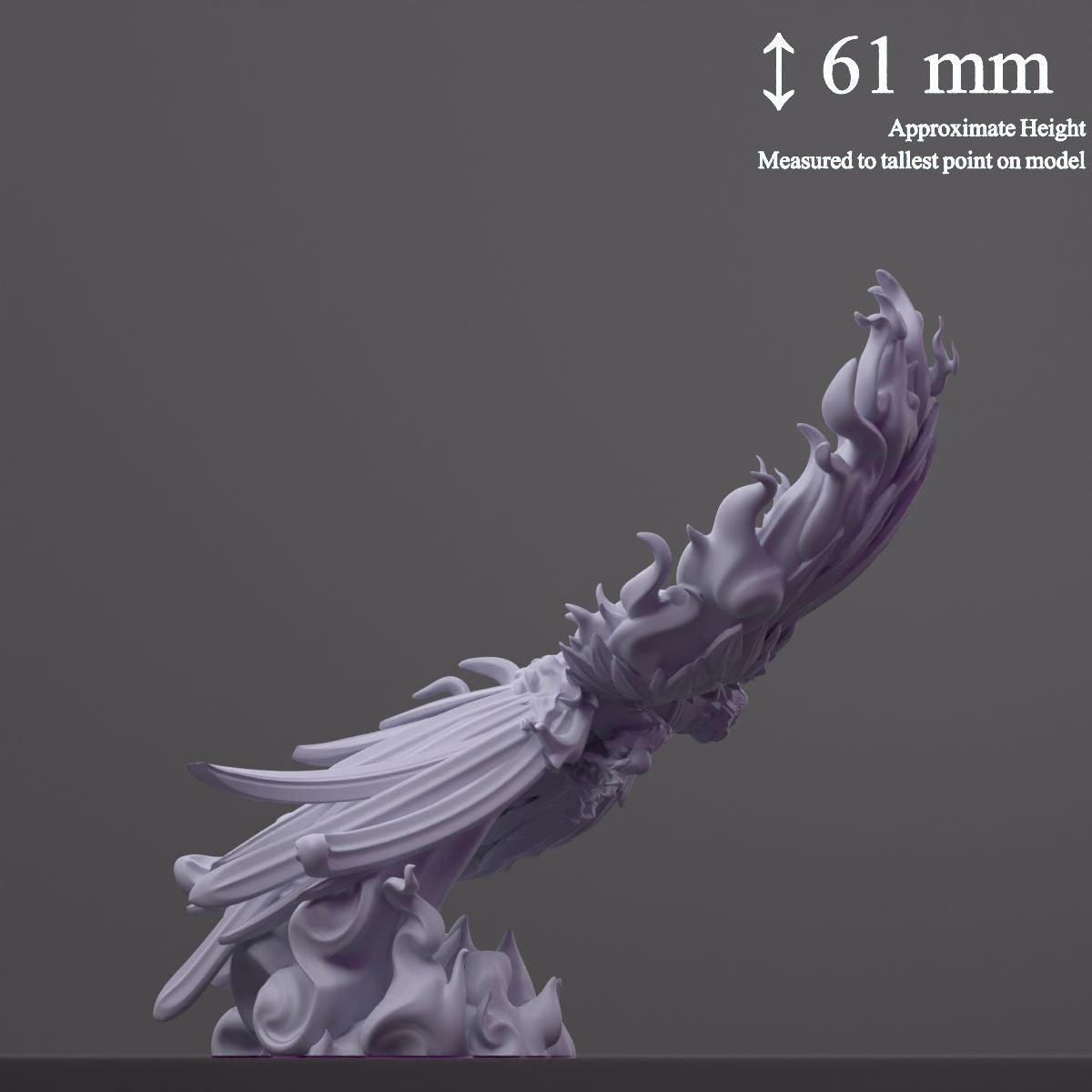 Phonix (Phoenix) - Fantastic Creatures - 3d Printed Miniature Sculpted by Cast N Play