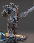 Hrothvar the Silent - The Frostbane Legion (Ice Orcs) - 3d Printed Miniature sculpted by Daybreak Miniatures