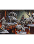 Delani Dragonlings with Riders - Magmaforged Dwarves of the Depths - 3d Printed Miniature sculpted by Artisan Guild