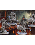Delani Dragonlings with Riders - Magmaforged Dwarves of the Depths - 3d Printed Miniature sculpted by Artisan Guild
