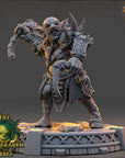 Snaggrik Cleavertooth - The Bonebranch Tribe (Goblins) - 3d Printed Miniature sculpted by Daybreak Miniatures