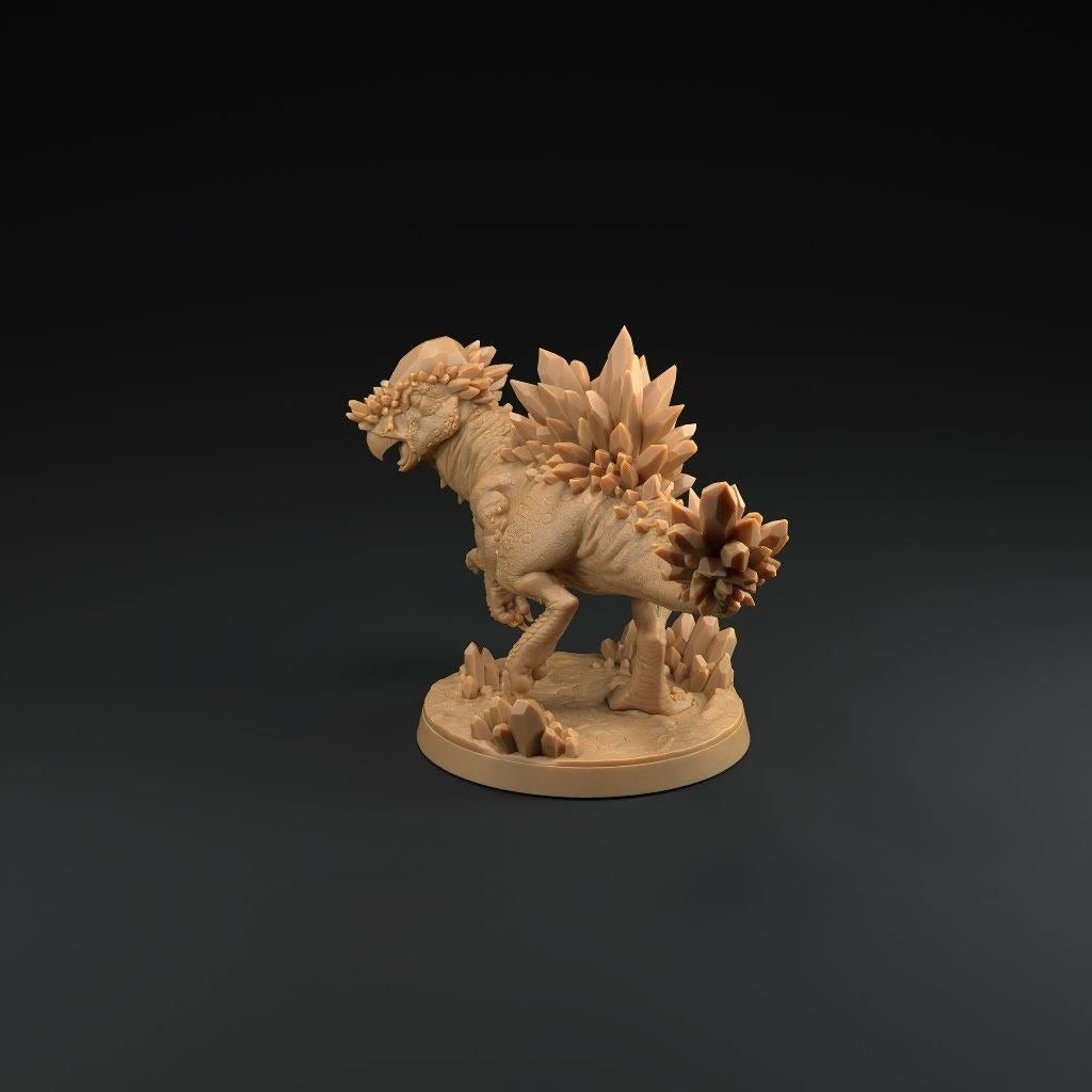 Prismasaurus - 3d Printed Miniature by Dragon Trappers Lodge