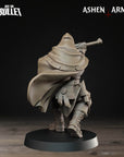 a statue of a person with a gun