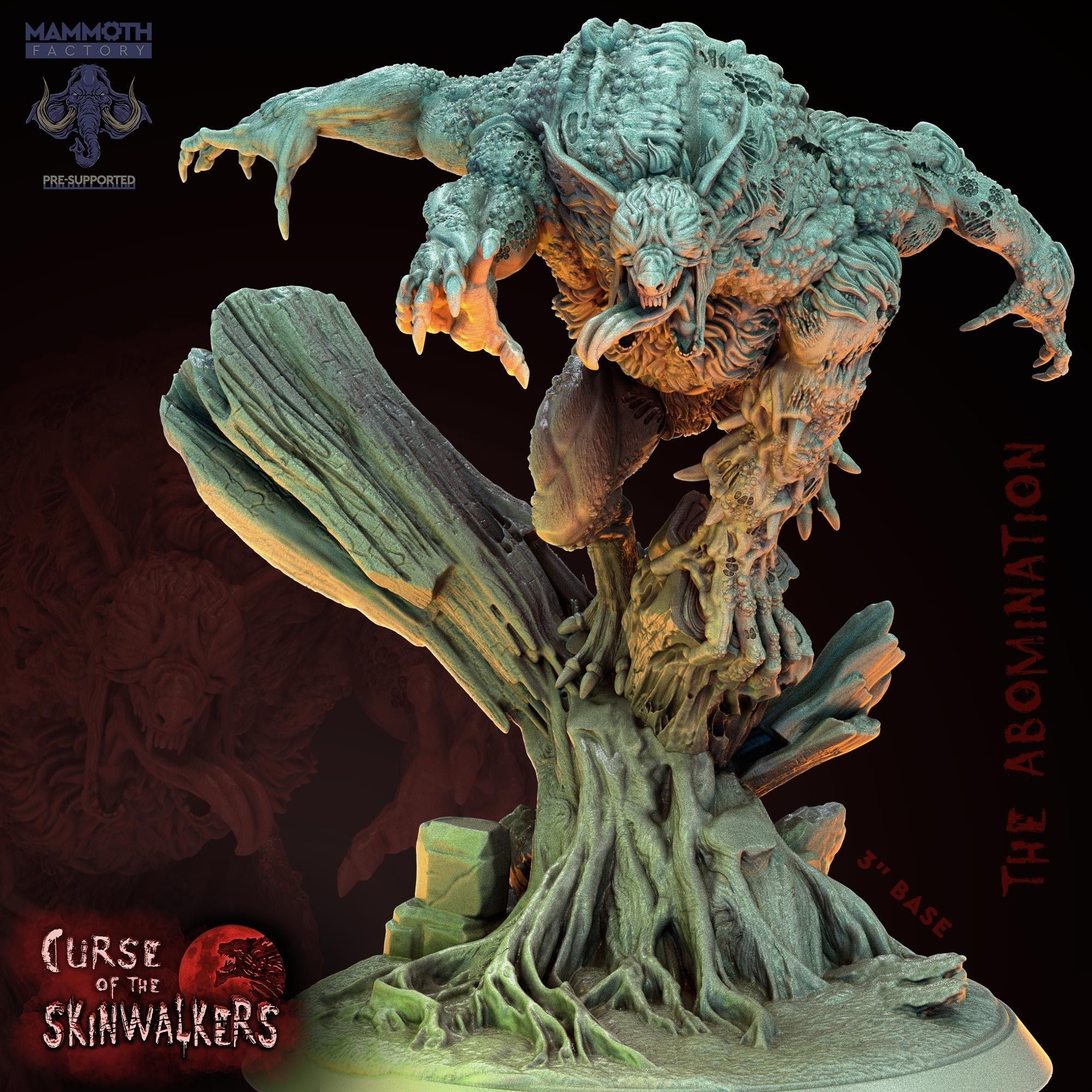 Abomination of Kosuluth - 3d Printed Miniature by Mammoth Factory