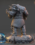 Mournak Ironblood - The Frostbane Legion (Ice Orcs) - 3d Printed Miniature sculpted by Daybreak Miniatures