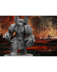 Dragon Aegis Incandescents - 3 Model Modular Unit 3d Printed Sculpted by Atlan Forge