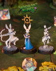 Rabbitfolk Wardens - Woodland Heroes - 3d Printed Miniature Sculpted by Cast N Play