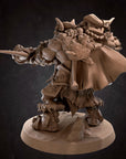 Bugbear Hunter - 3d Printed Miniature sculpted by Bite the Bullet