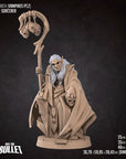 Vampire Sorcerer - Vampires - 3d Printed Miniature sculpted by Bite the Bullet