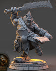 Kragg Thornbearer - The Covenant of Blackthorn (Boarfolk) - 3d Printed Miniature sculpted by Daybreak Miniatures