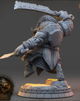 Kragg Thornbearer - The Covenant of Blackthorn (Boarfolk) - 3d Printed Miniature sculpted by Daybreak Miniatures