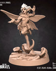 Pixie Cleric - Pixies - 3d Printed Miniature sculpted by Bite the Bullet