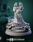Sisters of the Shattered Cradle - Through the Crooked Mirror - 3d Printed Miniature Sculpted by White Werewolf Tavern