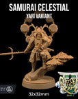 Samurai Celestial - Chosen of the Kami - 3d Printed Miniature by Dragon Trappers Lodge