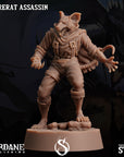 a figurine of a creature with a knife in his hand
