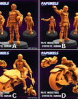Papz Industries Synthetic Human - 3d Printed Miniature Sculpted by Papsikels Miniatures