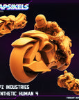 Papz Industries Synthetic Human - 3d Printed Miniature Sculpted by Papsikels Miniatures
