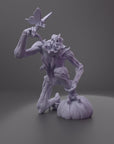 Thornwalker - Beast of Stragovia - 3d Printed Miniature Sculpted by Mammoth Factory