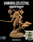 Samurai Celestial - Chosen of the Kami - 3d Printed Miniature by Dragon Trappers Lodge