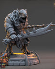 Tarran Shosho - Anthrosaurs of Triju - 3d Printed Miniature sculpted by Daybreak Miniatures