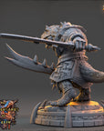 Tarran Shosho - Anthrosaurs of Triju - 3d Printed Miniature sculpted by Daybreak Miniatures