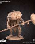 Mad Pumpkin - 3d Printed Miniature sculpted by Bite the Bullet