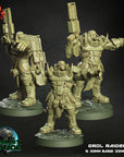 Grol Raiders - 3d Printed Miniature by Crippled God Foundry