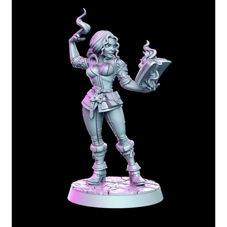 Silveria - Order of the Iron Lily - 3d Printed Miniature Sculpted by RN Estudio