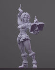 Silveria - Order of the Iron Lily - 3d Printed Miniature Sculpted by RN Estudio