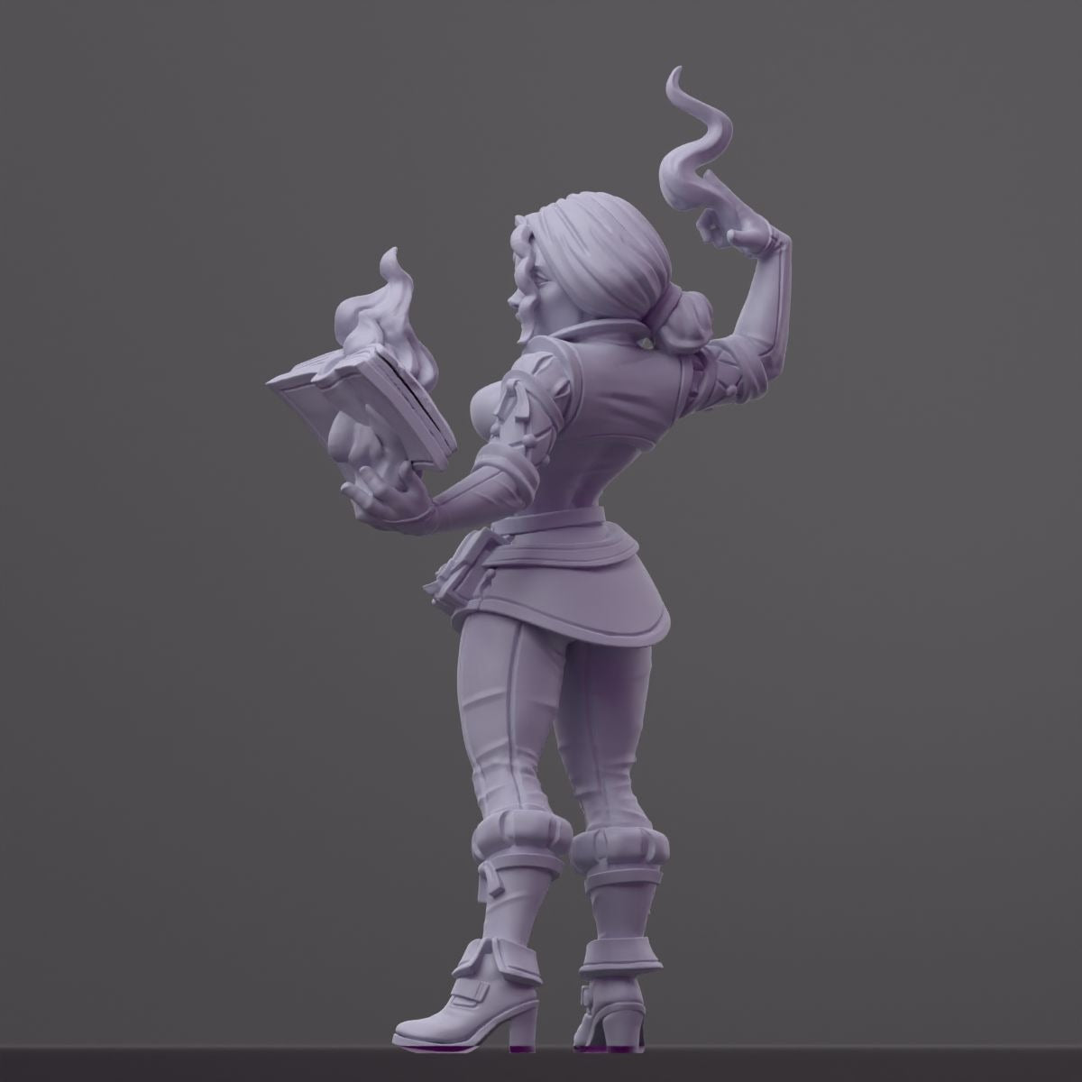 Silveria - Order of the Iron Lily - 3d Printed Miniature Sculpted by RN Estudio