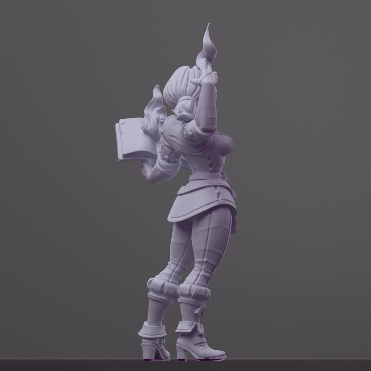 Silveria - Order of the Iron Lily - 3d Printed Miniature Sculpted by RN Estudio
