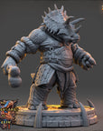 Fernez Triper - Anthrosaurs of Triju - 3d Printed Miniature sculpted by Daybreak Miniatures