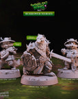 Burrower Heroes - Woodland Heroes - 3d Printed Miniature Sculpted by Cast N Play
